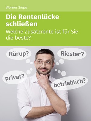 cover image of Die Rentenlücke schließen